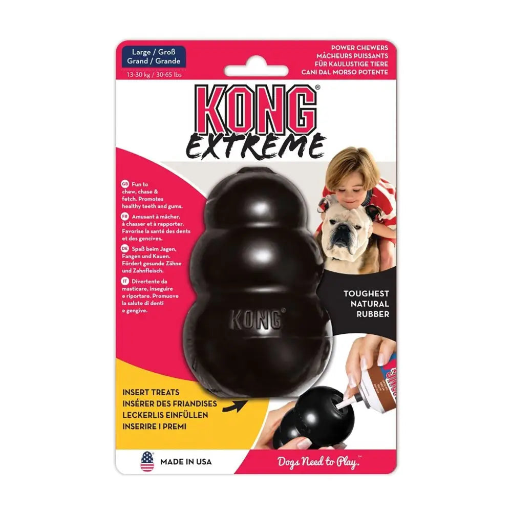 Kong Extreme Small Black Dog Toy Barnstaple Equestrian Supplies