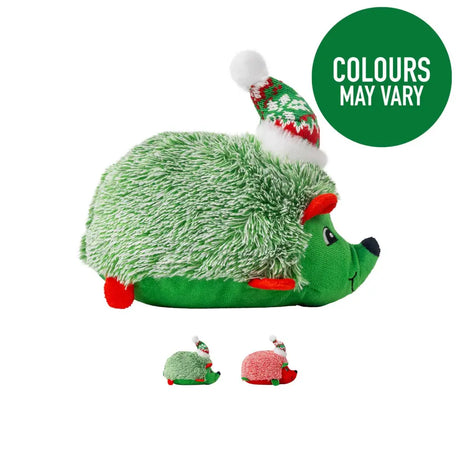 Kong Holiday Comfort Hedgehug Assorted Medium Assorted Dog Toys