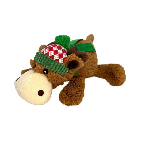 Kong Holiday Cozie Reindeer Check Pattern - Medium / Check Pattern