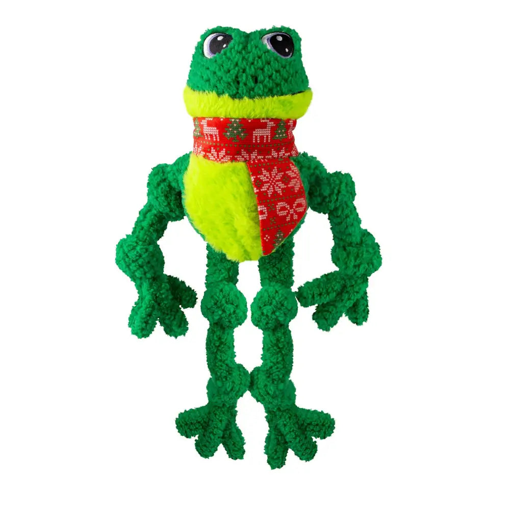 Kong Holiday Knots Frog Large/X-Large Dog Toys