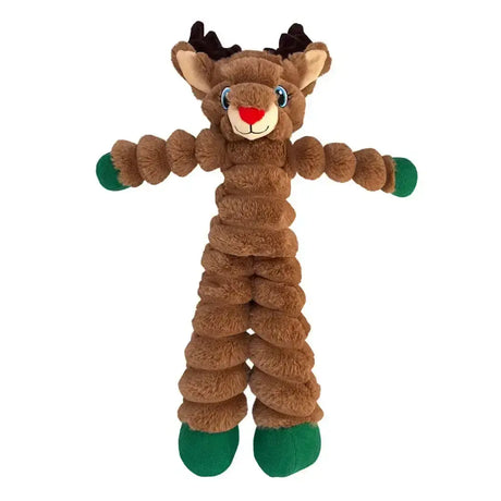 Kong Holiday Shakers Crumples Reindeer X Largearge Dog Toys
