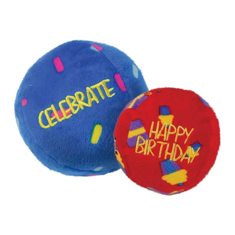 Kong Occasions Birthday Balls Dog Toy Medium Dog Toy Barnstaple Equestrian Supplies