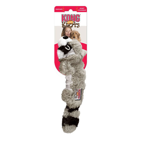 Kong Scrunch Knots Raccoon Dog Toy Dog Toys Medium/Large Barnstaple Equestrian Supplies