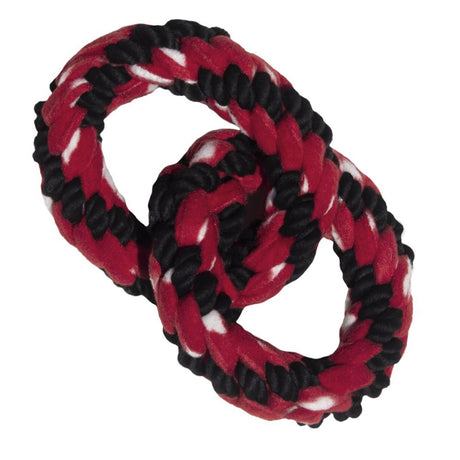 Kong Signature Rope Double Ring Tug Dog Toy Dog Toys Barnstaple Equestrian Supplies