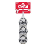 Black and white kong sport soccer balls with rubber walls in a mesh bag perfect for sport soccer play