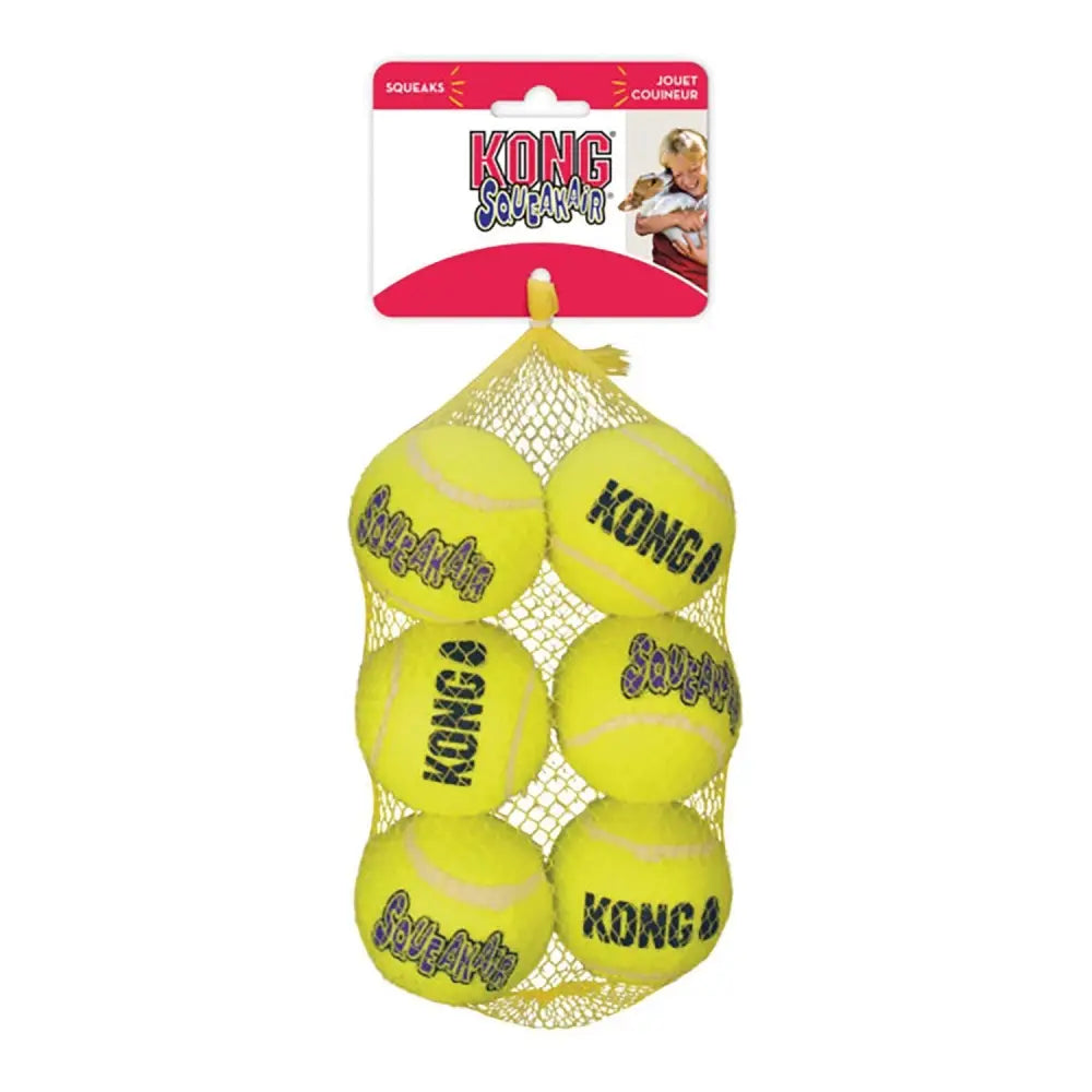 Kong Squeakair Balls Pack X Small Dog Toy Barnstaple Equestrian Supplies