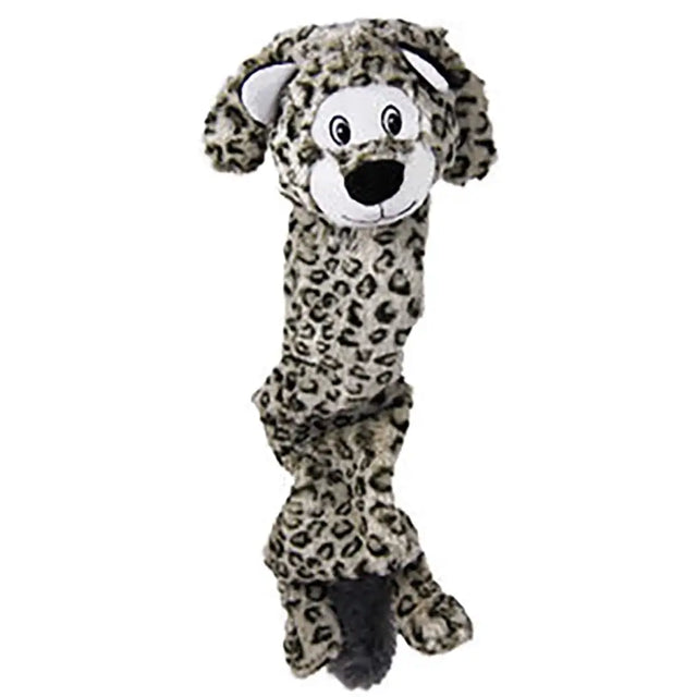 Kong Stretchezz Jumbo Snow Leopard Dog Toy X Large Dog Toy Barnstaple Equestrian Supplies