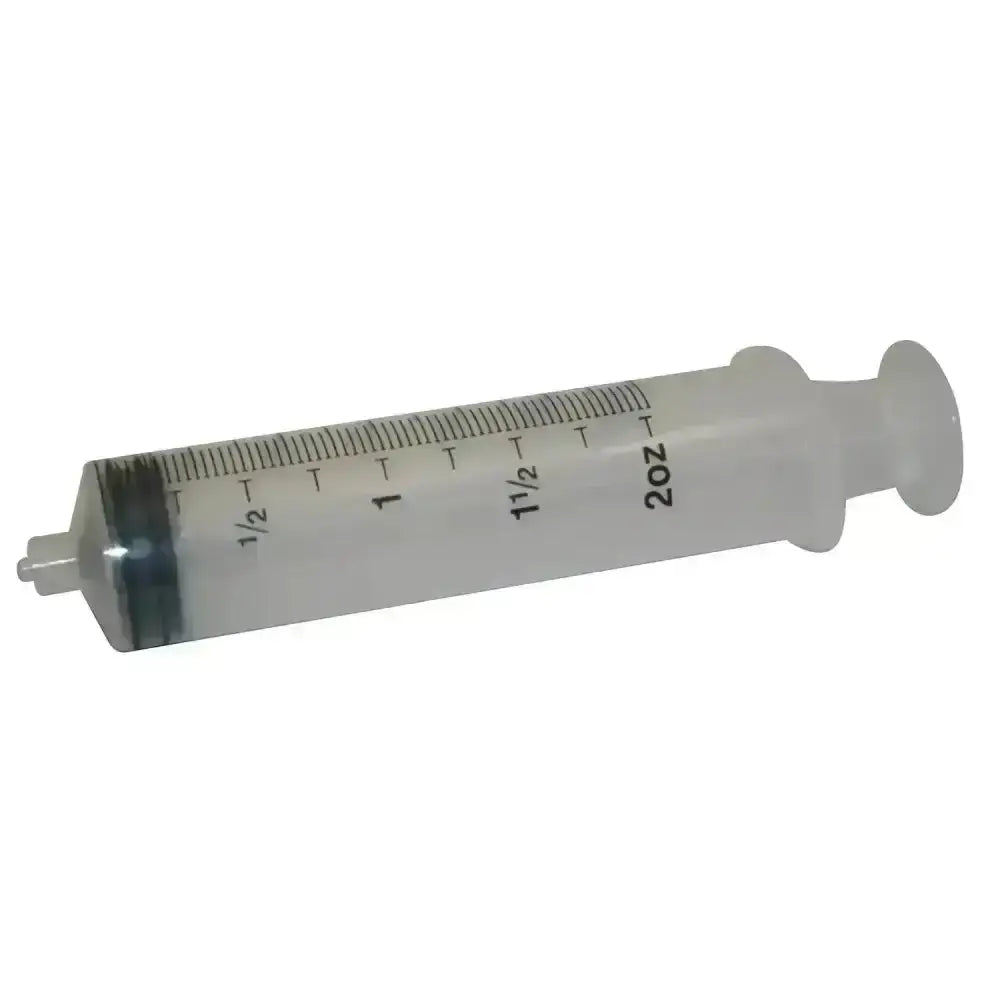 Clear kruuse disposable syringe with black clear graduations and white plunger quality disposable syringes