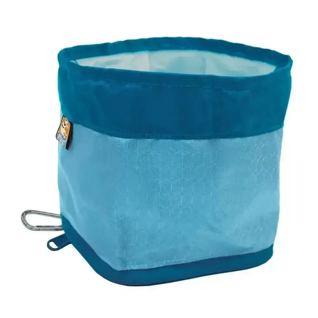 Kurgo Zippy Bowl Coastal Blue Dog Bowl