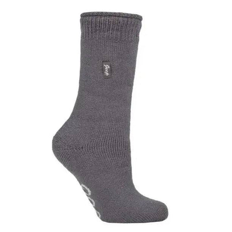 Ladies Jeep Renegade Thermal Boot Socks - One Size 4 - 8 Grey Platinium Agencies Socks Barnstaple Equestrian Supplies