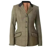 Ladies Launton Deluxe Tweed Riding Jacket 32" Show Jackets Barnstaple Equestrian Supplies