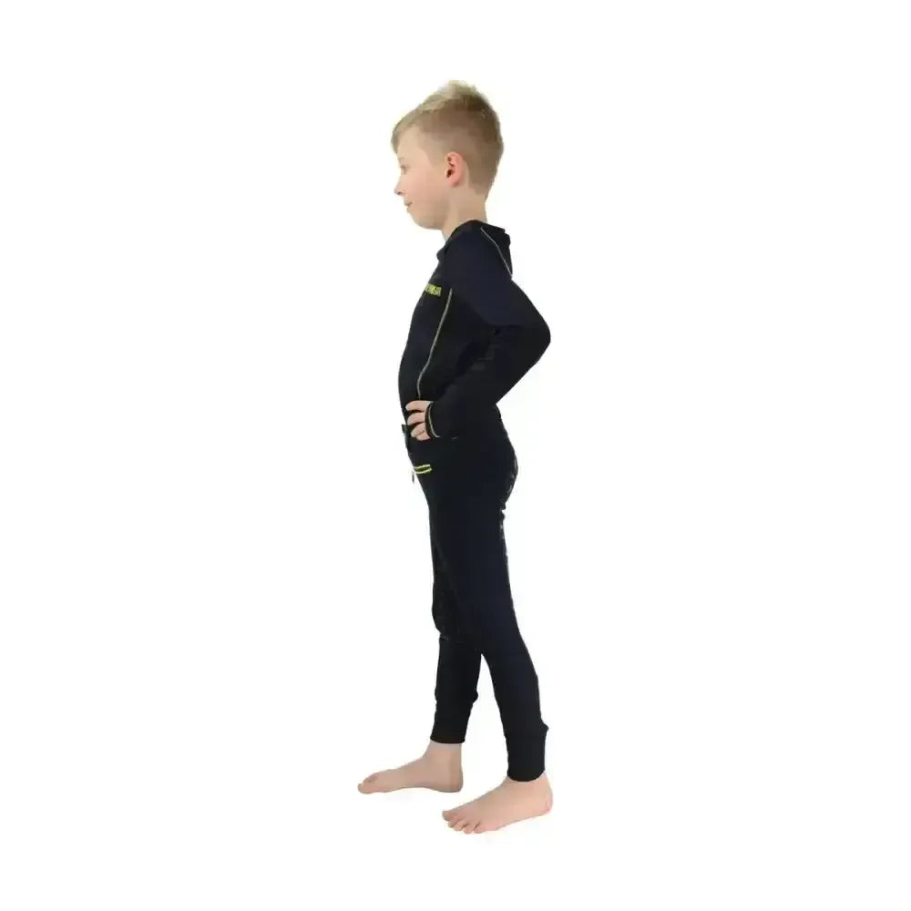 Lancelot Full Silicone Breeches by Little Knight Navy/Yellow 3-4 Years Breeches