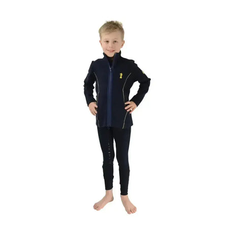 Lancelot Jacket by Little Knight Navy/Yellow 3-4 Years Coats & Jackets