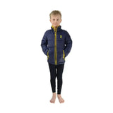 Lancelot Padded Jacket by Little Knight Navy/Yellow 3-4 Years Outdoor Coats