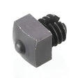 Black hexagonal head screw with threaded shaft for large road studs ss012 original road stud by supastud