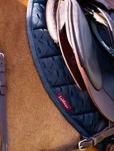 LeMieux 3D Mesh Self-Cool Eurojump Square Navy Navy Small/Medium Saddle Pads