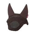 LeMieux Acoustic Pro Fly Hood Brown Brown Medium Horse Ear Bonnets