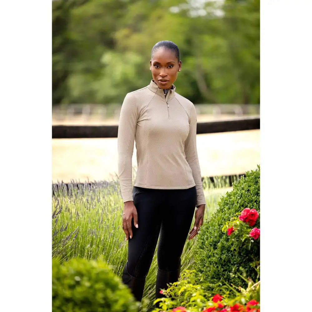 Lemieux Alice Quarter Zip Mink 10 Jumpers & Hoodies Barnstaple Equestrian Supplies