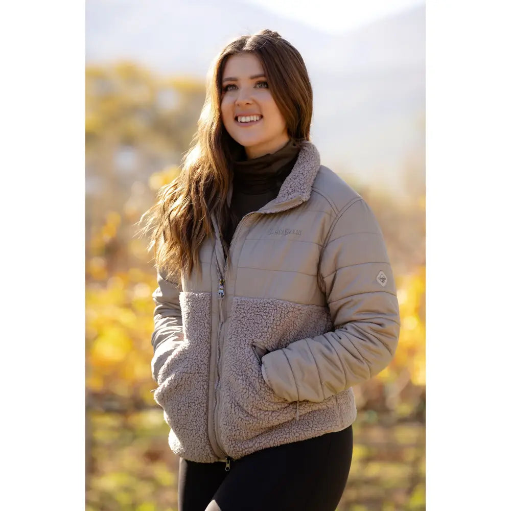 Lemieux Alissa Hybrid Fleece Ash