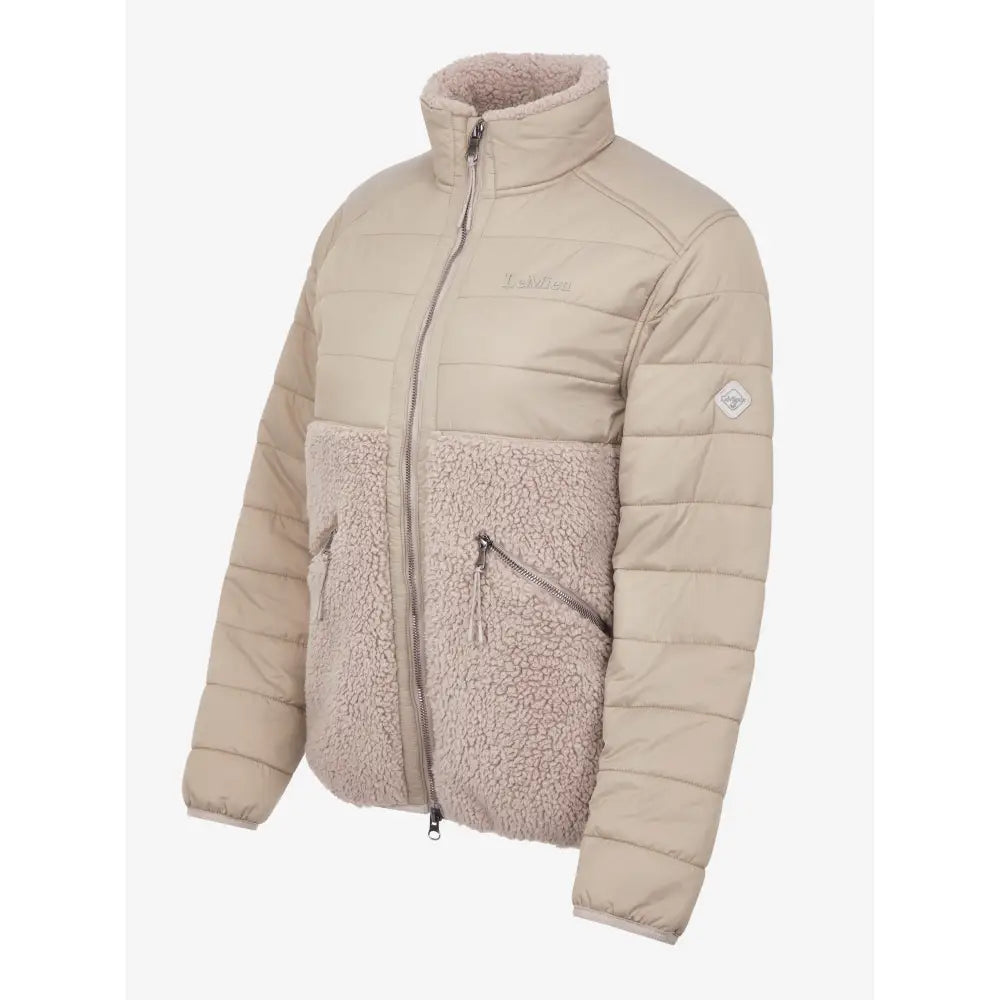 Lemieux Alissa Hybrid Fleece Ash Left