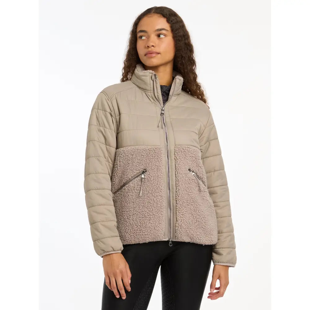 Lemieux Alissa Hybrid Fleece Ash Style Front