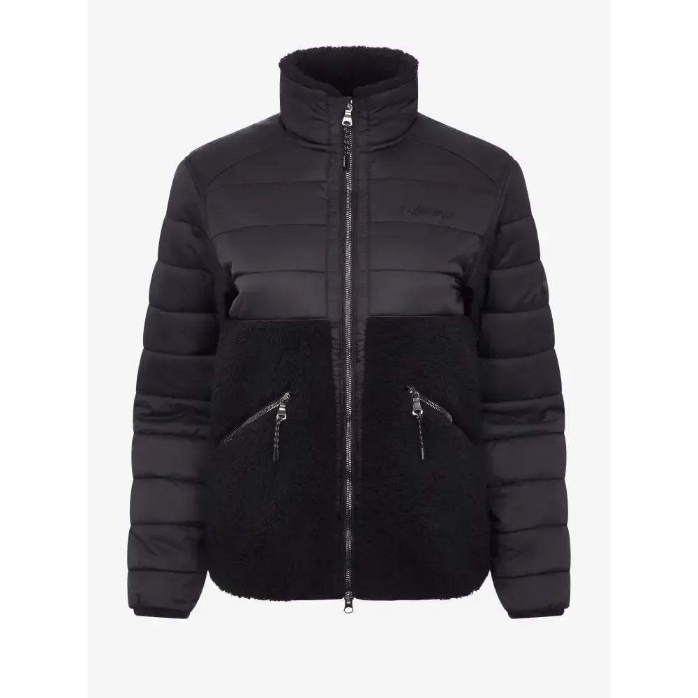 Lemieux Alissa Hybrid Fleece Black UK 6 Black Jumpers
