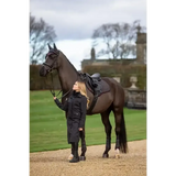 Lemieux Amelie Waterproof Lightweight Riding Coat Black UK 6 Black Outdoor Coats