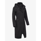 Lemieux Amelie Waterproof Lightweight Riding Coat Black UK 6 Black Outdoor Coats & Jackets
