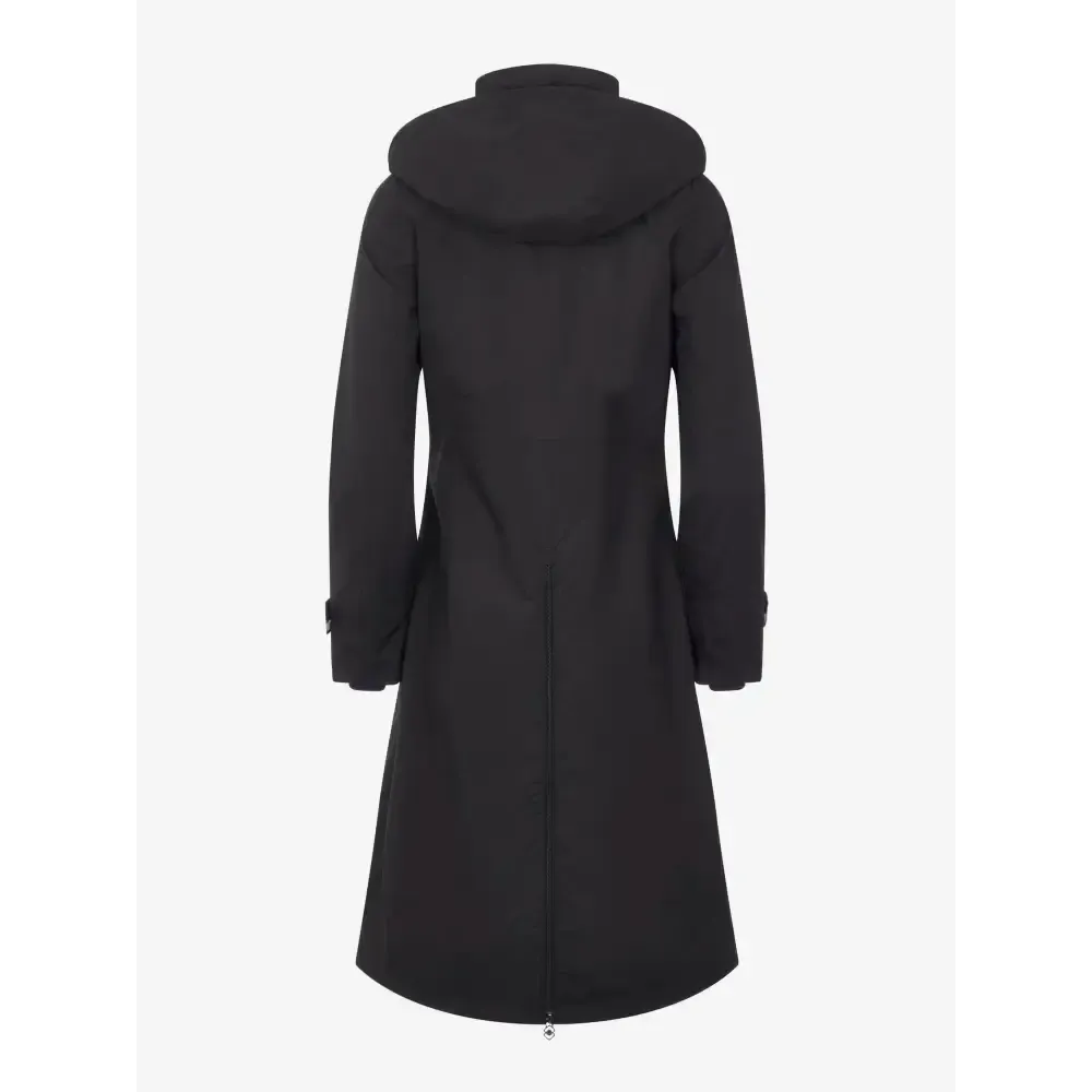 Lemieux Amelie Waterproof Lightweight Riding Coat Black UK 6 Black Outdoor Coats & Jackets