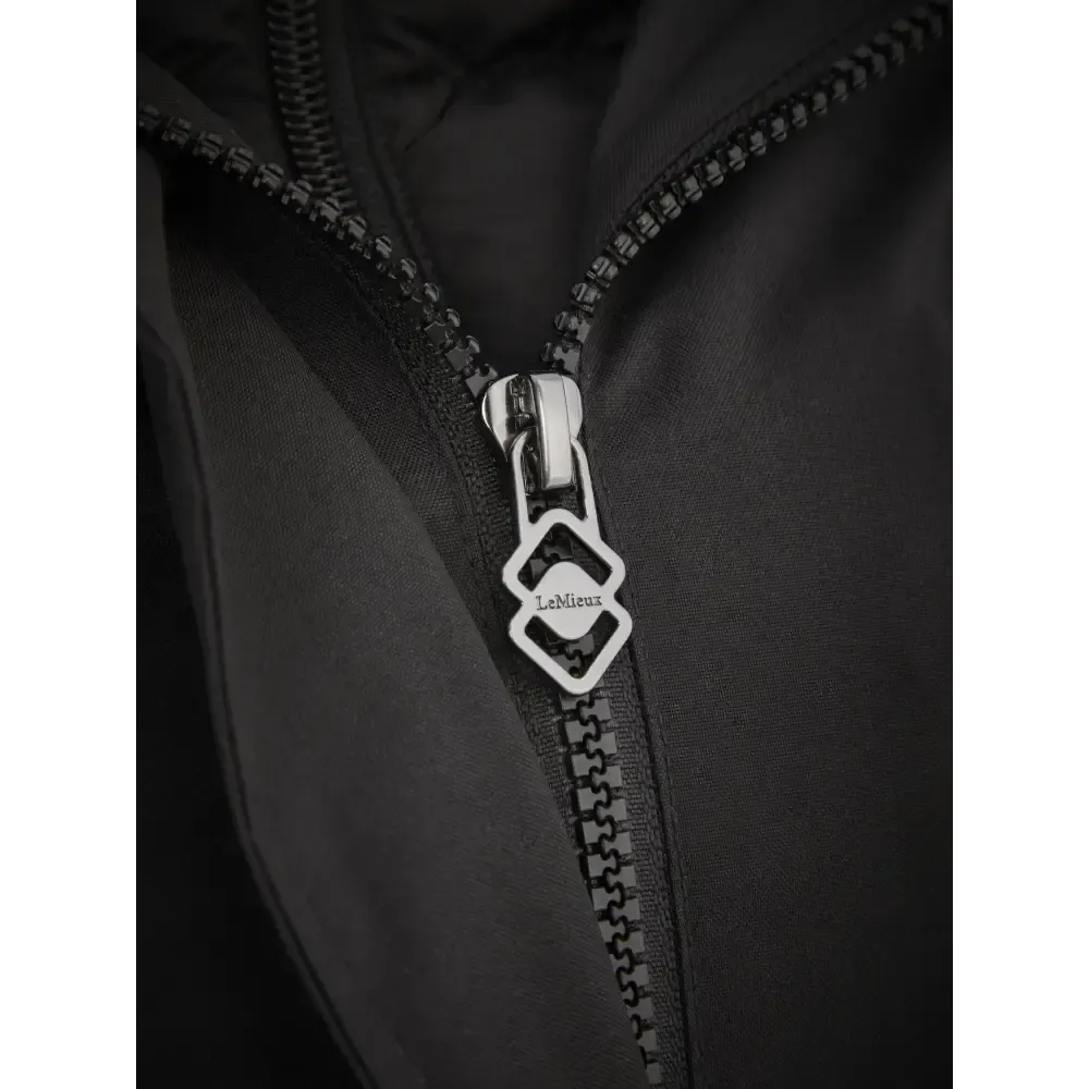 Lemieux Amelie Waterproof Lightweight Riding Coat Black UK 6 Black Outdoor Coats & Jackets
