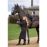 Lemieux Amelie Waterproof Lightweight Riding Coat Black UK 6 Black Outdoor Coats & Jackets