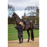Lemieux Amelie Waterproof Lightweight Riding Coat Black UK 6 Black Outdoor Coats & Jackets