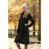 Lemieux Amelie Waterproof Lightweight Riding Coat Black UK 6 Black Outdoor Coats & Jackets