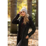 Lemieux Amelie Waterproof Lightweight Riding Coat Black UK 6 Black Outdoor Coats & Jackets