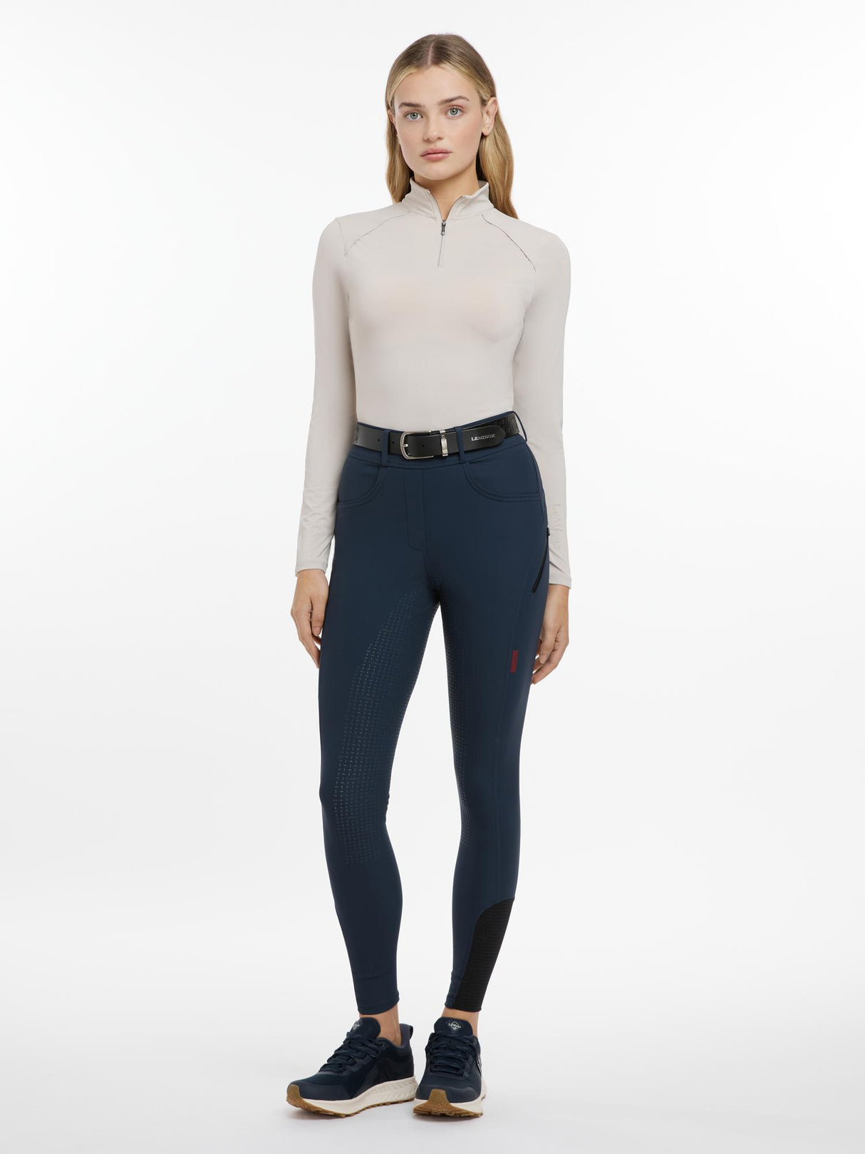 Lemieux Amy Breggings Navy Navy UK 6 Riding Tights