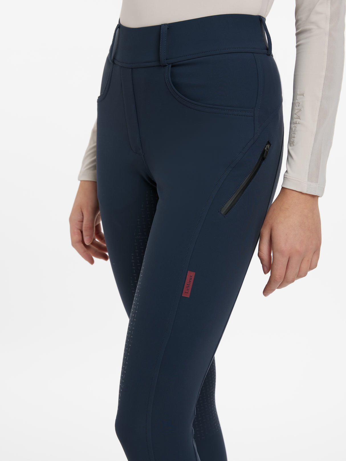 Lemieux Amy Breggings Navy Navy UK 6 Riding Tights