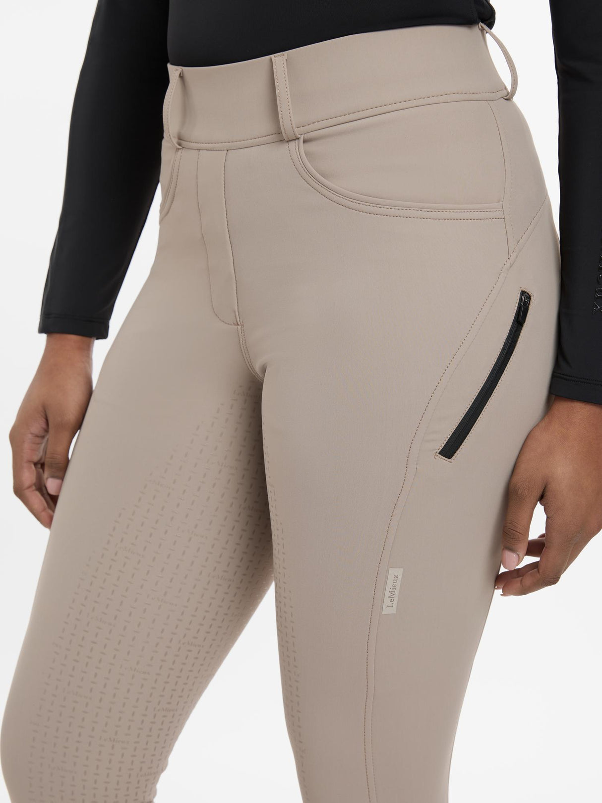 Lemieux Amy Breggings Pecan Pecan UK 6 Riding Tights
