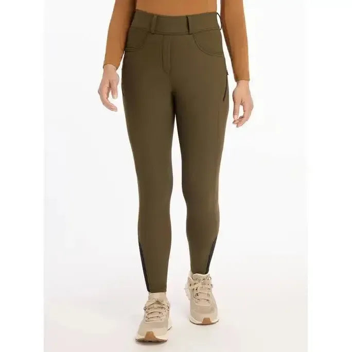 Lemieux Amy Brushed Breggings Alpine UK 6 Alpine Riding Tights