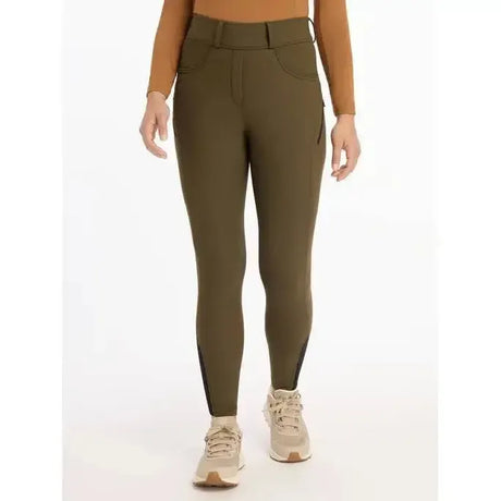 Lemieux Amy Brushed Breggings Alpine UK 6 Alpine Riding Tights
