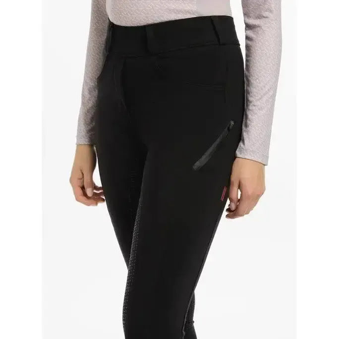 Lemieux Amy Brushed Breggings Black UK 6 Black Riding Tights