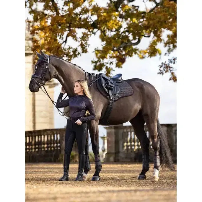 Lemieux Amy Brushed Breggings Black UK 6 Black Riding Tights