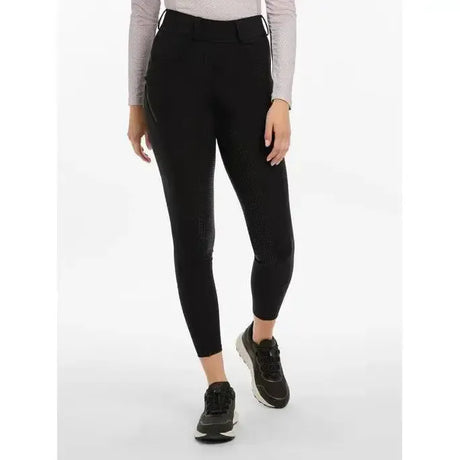 Lemieux Amy Brushed Breggings Black UK 6 Black Riding Tights