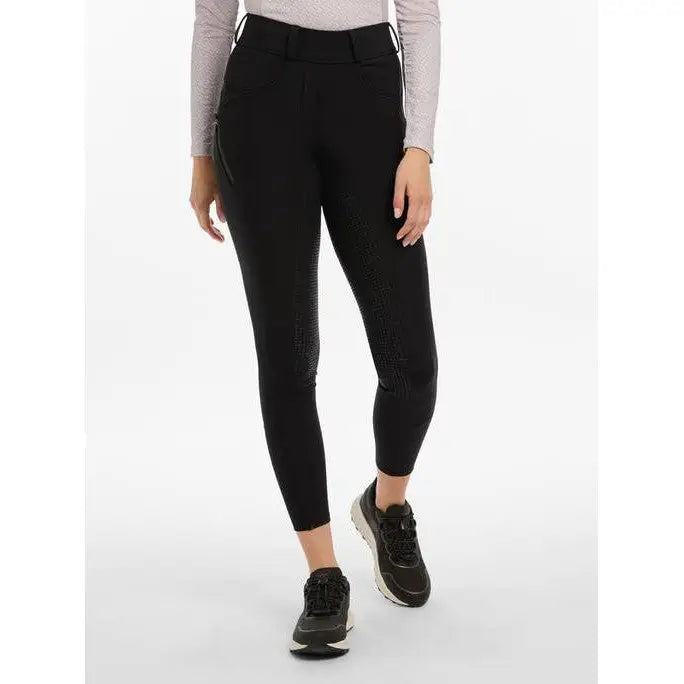 Lemieux Amy Brushed Breggings Black - UK 6 / Black - Riding Tights