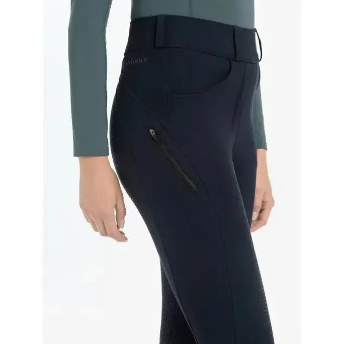 Lemieux Amy Brushed Breggings Navy UK 6 Navy Riding Tights
