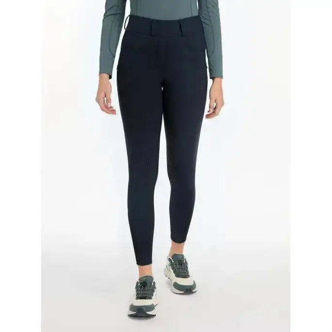 Lemieux Amy Brushed Breggings Navy UK 6 Navy Riding Tights