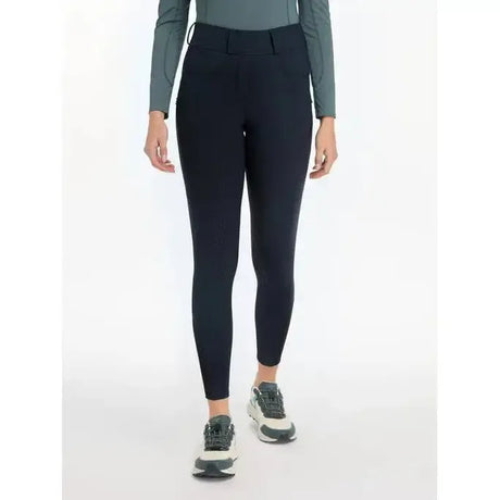 Lemieux Amy Brushed Breggings Navy UK 6 Navy Riding Tights