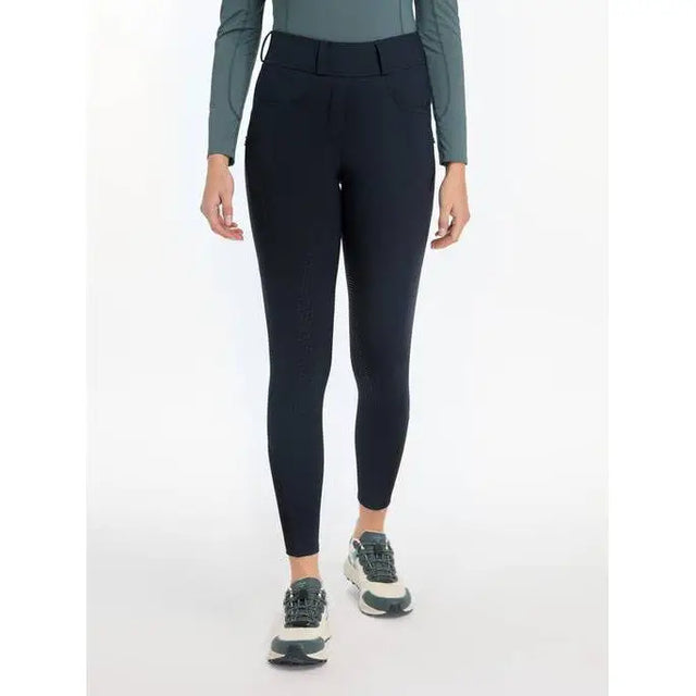 Lemieux Amy Brushed Breggings Navy - UK 6 / Navy - Riding Tights