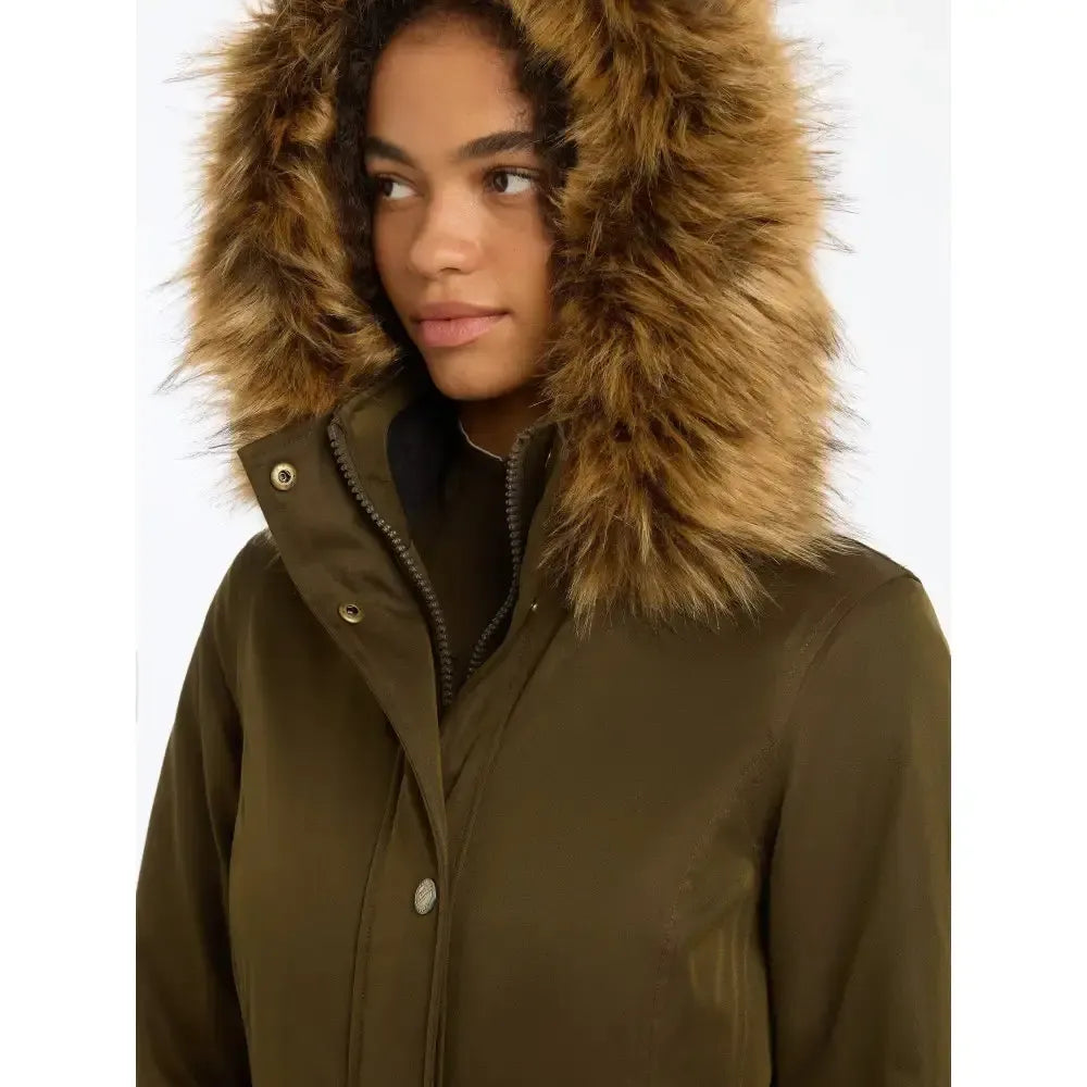 Lemieux Anya Waterproof Riding Coat Alpine UK 6 Alpine Outdoor Coats & Jackets