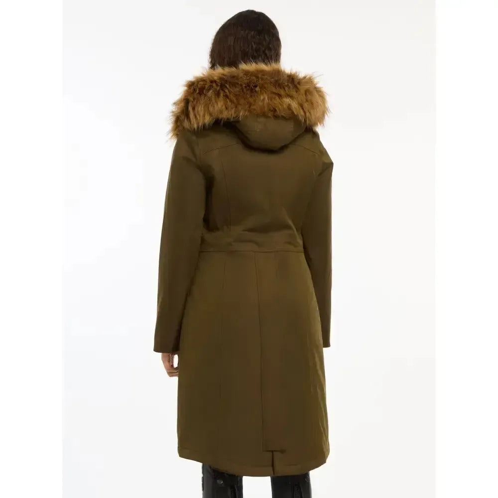 Lemieux Anya Waterproof Riding Coat Alpine UK 6 Alpine Outdoor Coats & Jackets