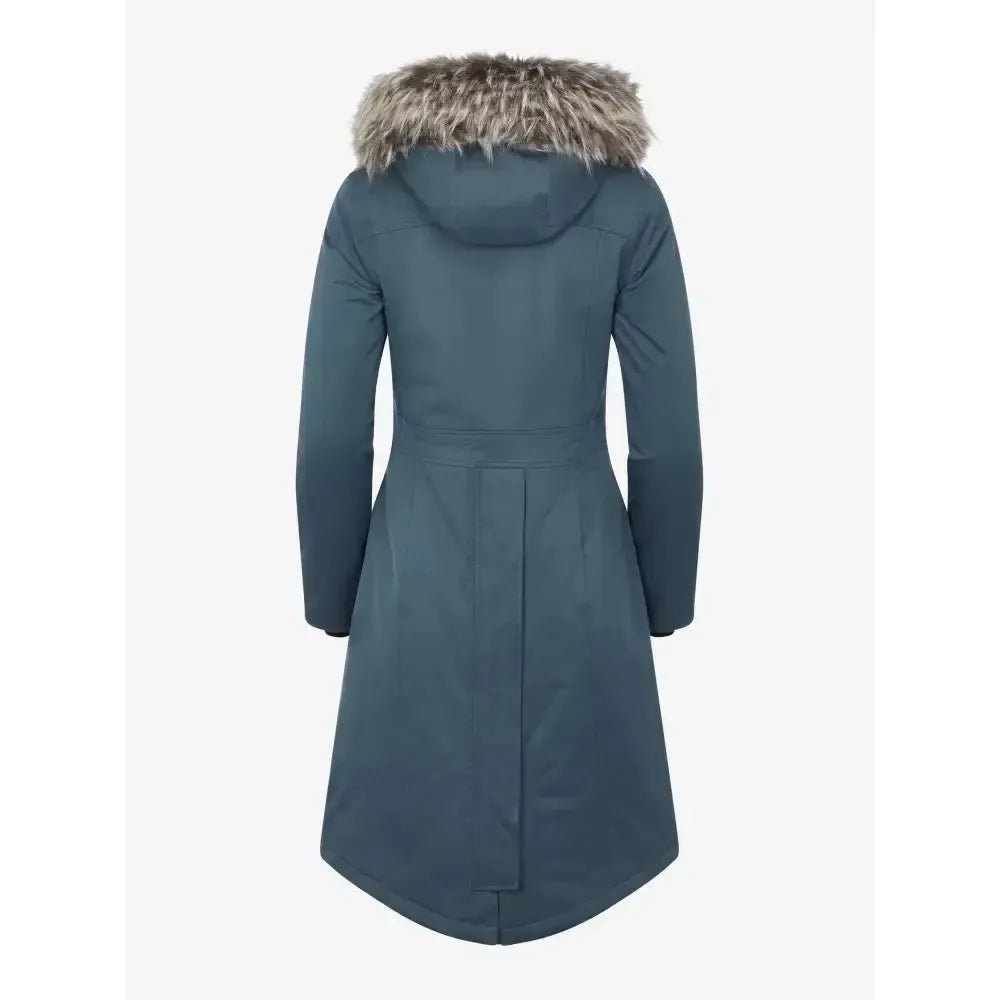 Lemieux Anya Waterproof Riding Coat Petrol UK 6 Petrol Outdoor Coats & Jackets